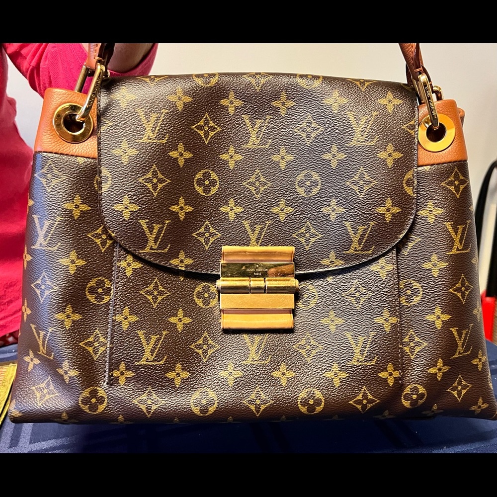Louis Vuitton Havane Monogram Canvas Olympe Bag
